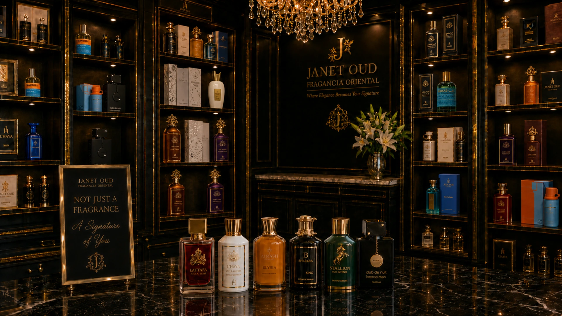 Exclusive luxury Dubai fragrance lines Lhaya, Stallion 53, Armaf